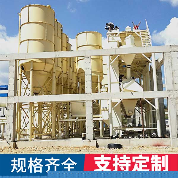干混砂漿生產(chǎn)線設(shè)備組成，干混砂漿生產(chǎn)線有哪些設(shè)備